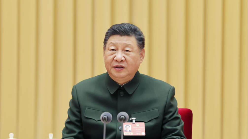 Xi attends meeting of military delegation at legislative session