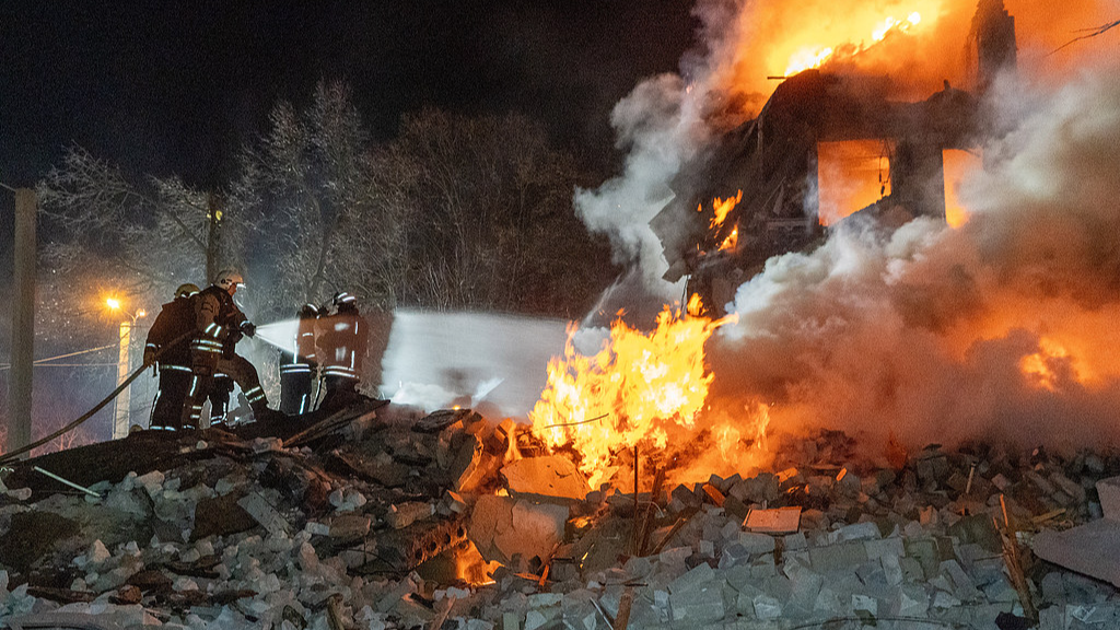 Russia conducts massive strike on Ukraine