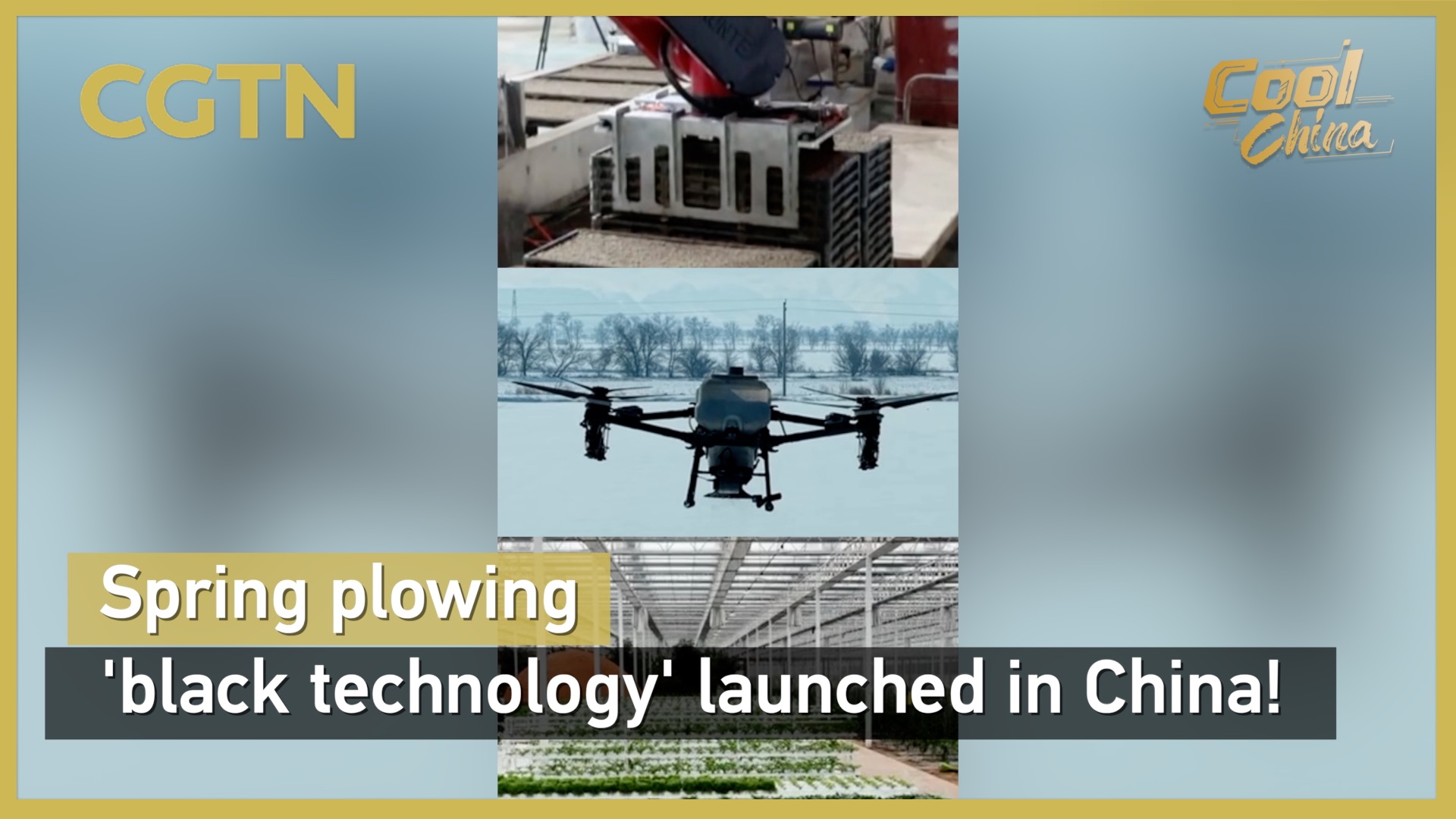 Spring plowing 'black technology' launched in China