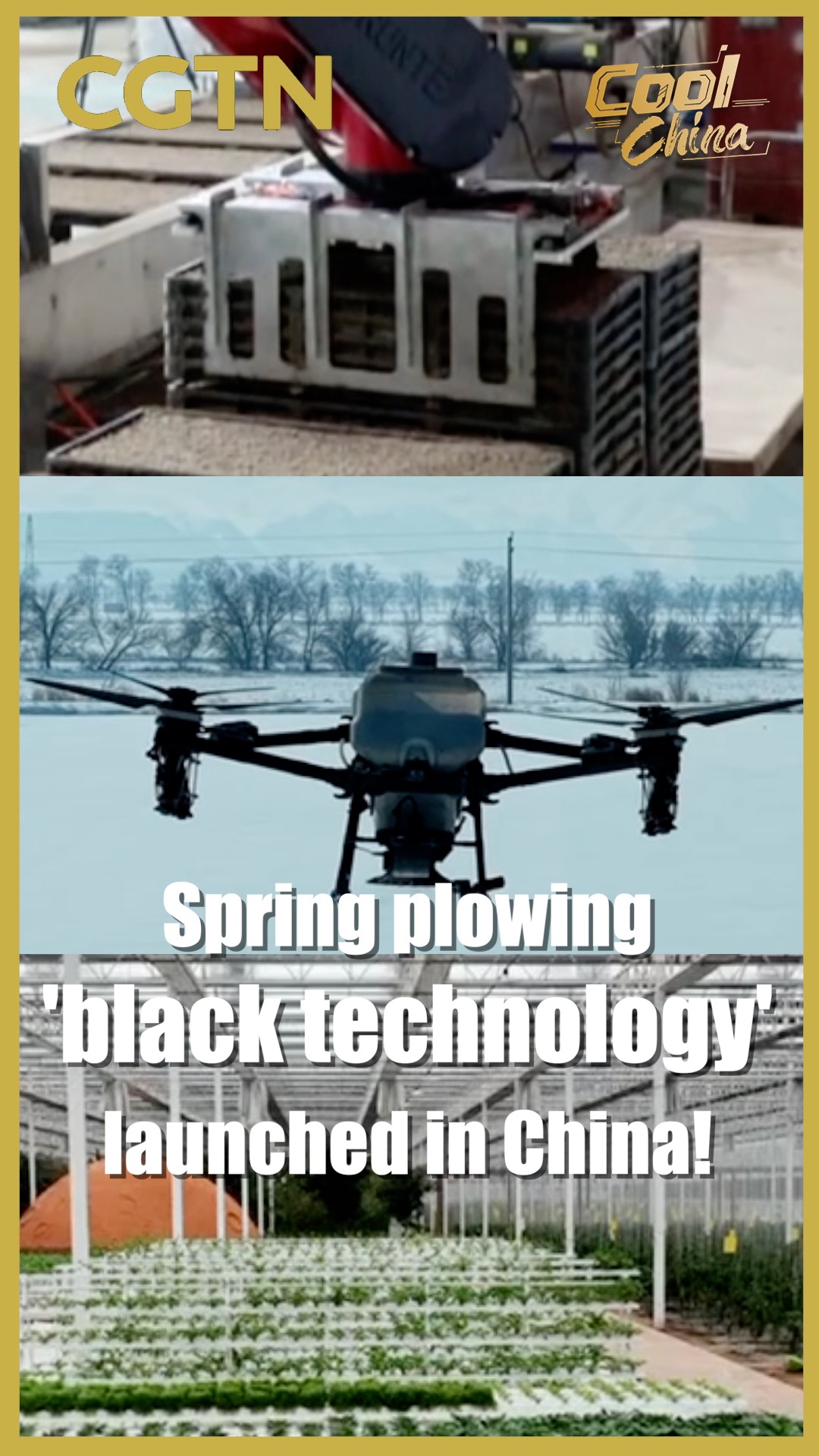 Spring plowing 'black technology' launched in China