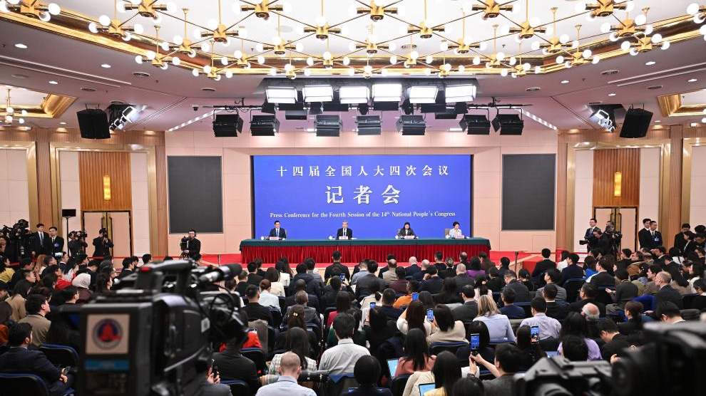 Chinese Foreign Minister Wang Yi’s press conference on China's foreign policy and external relations on the sidelines of the fourth session of the 14th National People's Congress in Beijing, China, March 8, 2026. /Xinhua