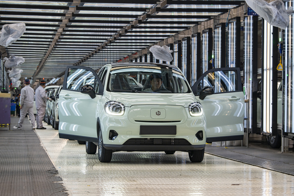 The intelligent factory workshop of Leapmotor in Jinhua City, Zhejiang Province, China, January 13, 2026. /VCG