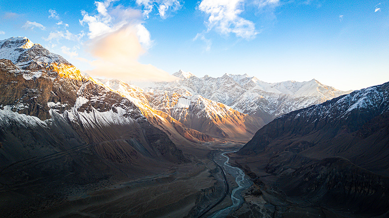The canyons of the Pamir Plateau, China's Xinjiang Uygur Autonomous Region, March 8, 2026. /CFP