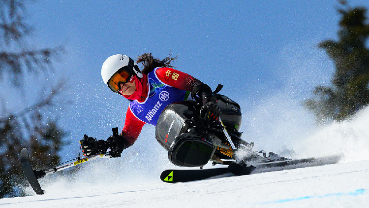 China's Liu earns women's Super-G sitting bronze at Winter Paralympics