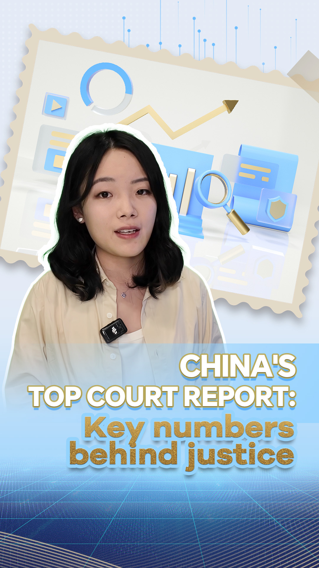 China's top court report: Key numbers behind justice