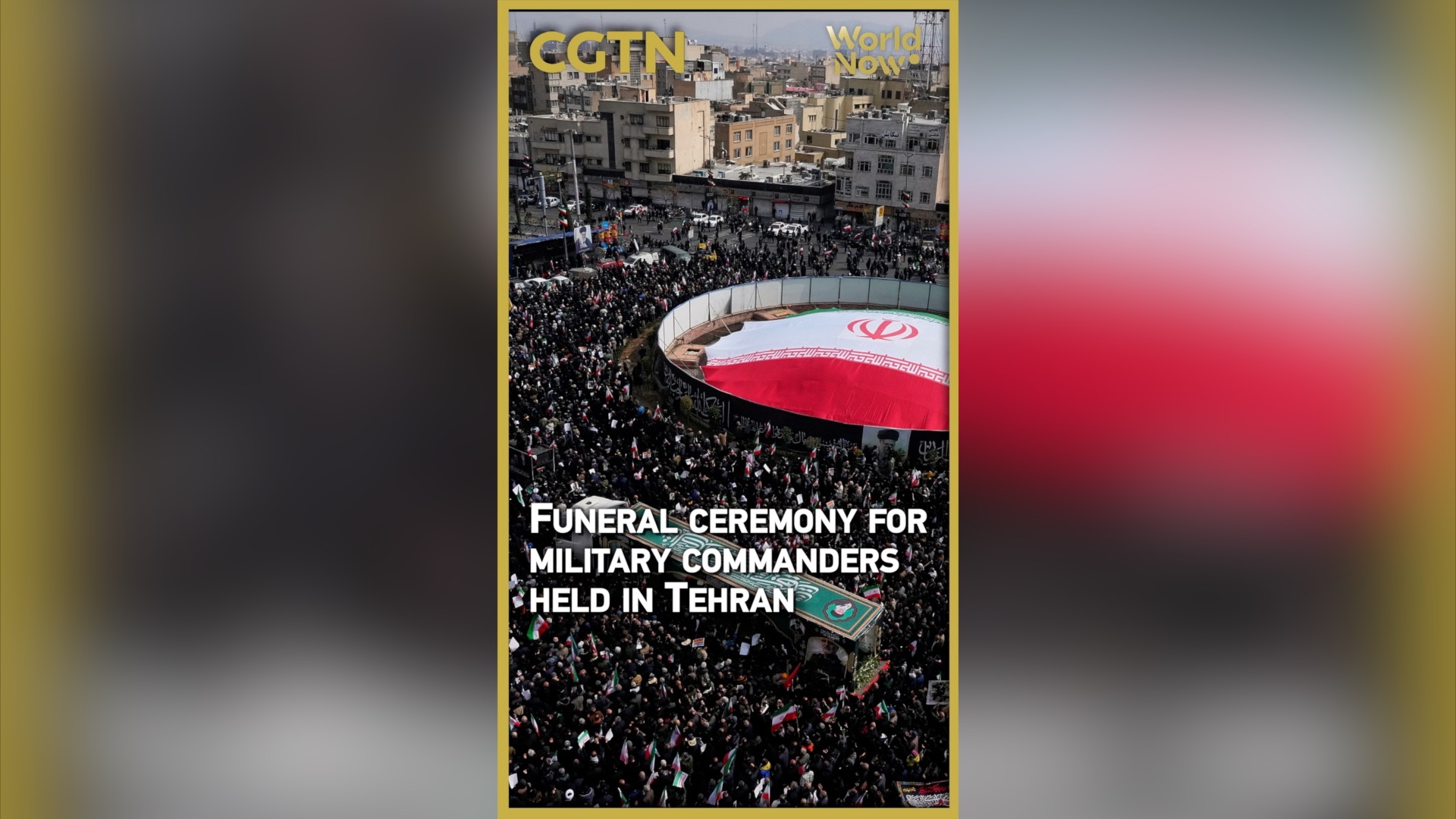 Funeral ceremony for military commanders held in Tehran