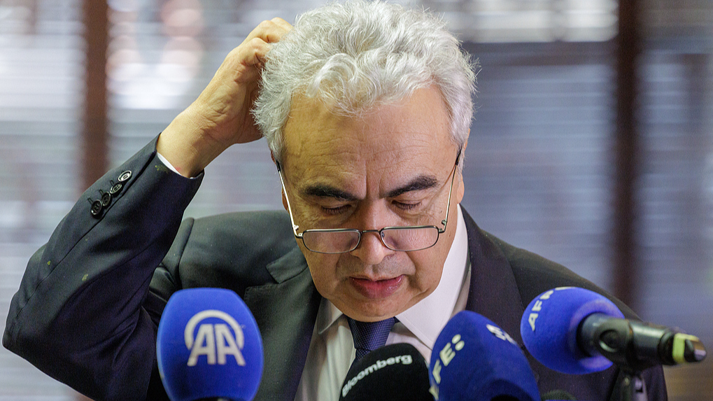 International Energy Agency (IEA) Executive Director Fatih Birol holds a press conference in Brussels, Belgium, March 6, 2026. /VCG