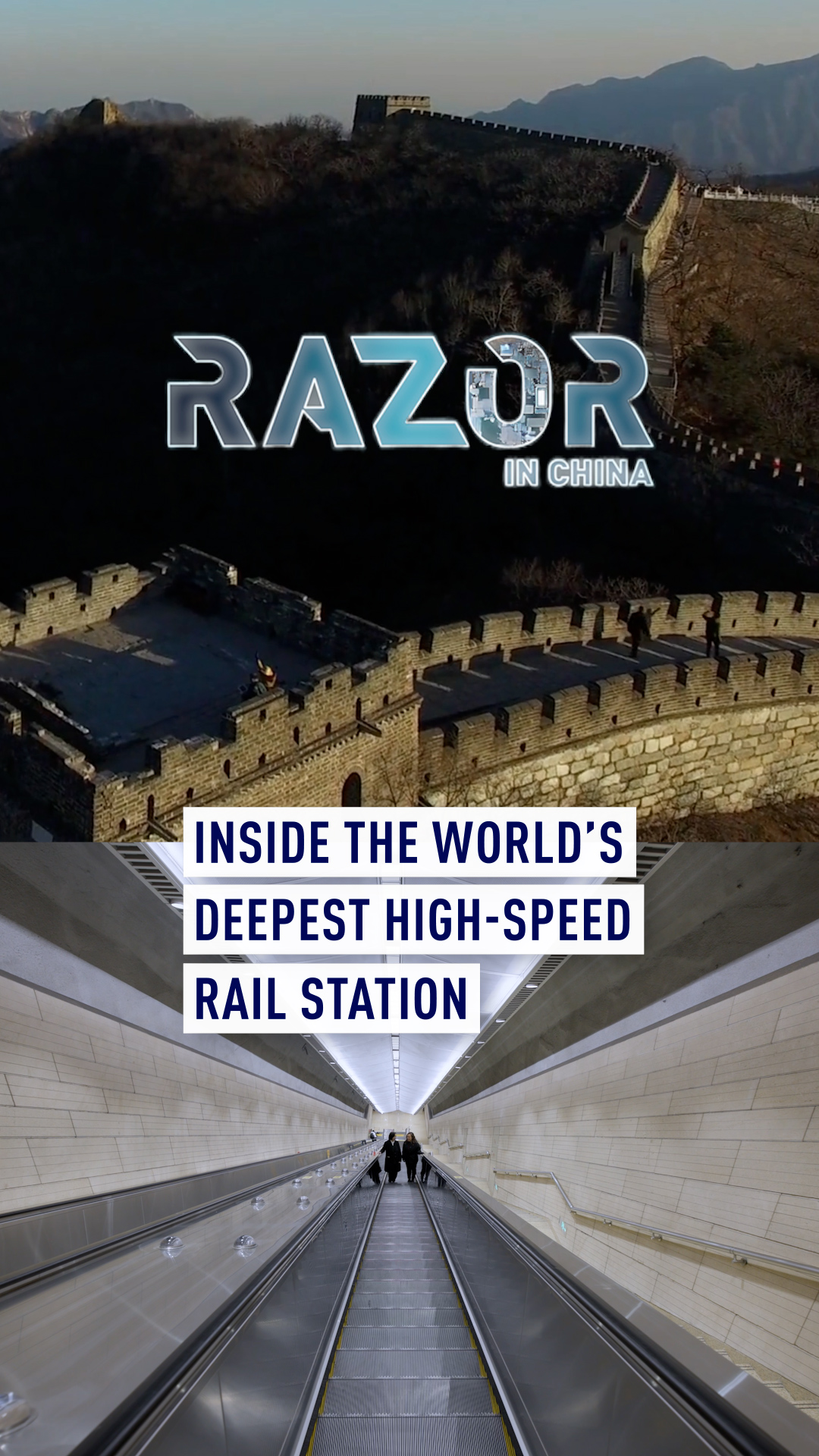 Inside the world's deepest high-speed rail station