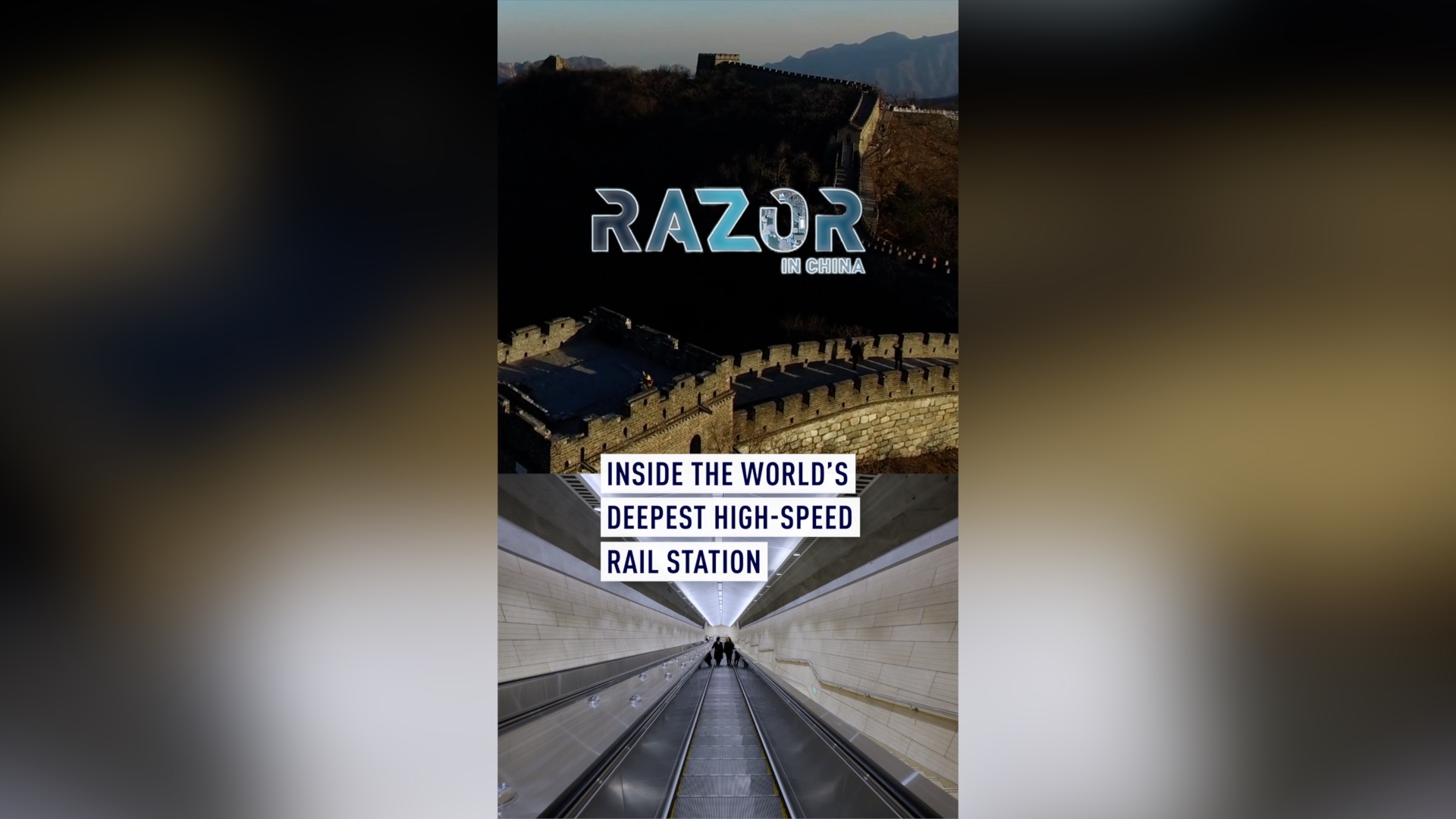 Inside the world's deepest high-speed rail station