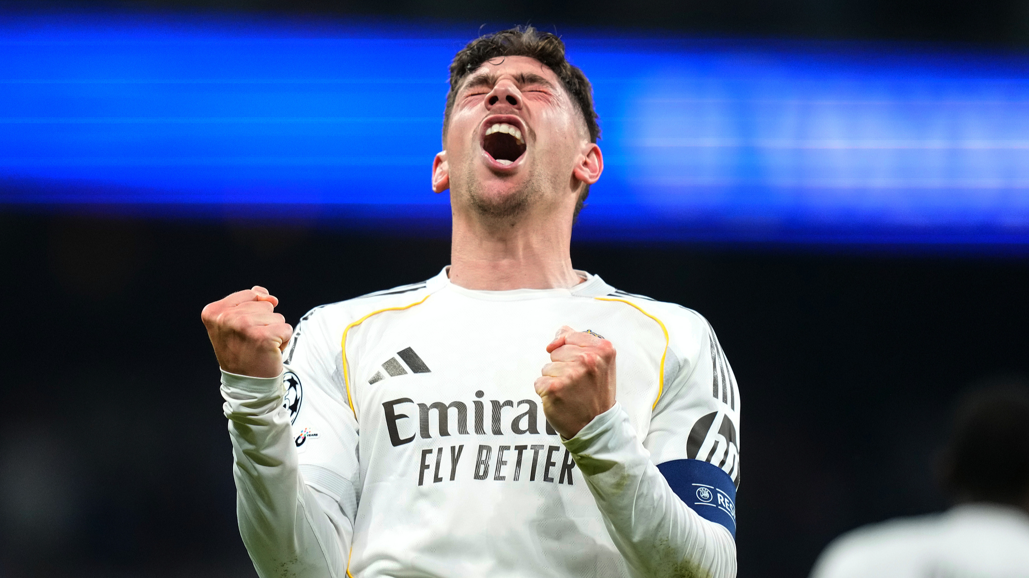 Valverde's hat trick serves Real Madrid a 3-0 win over Manchester City