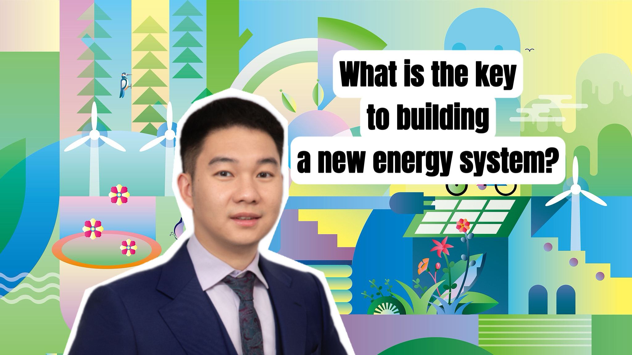 What is the key to building a new energy system?
