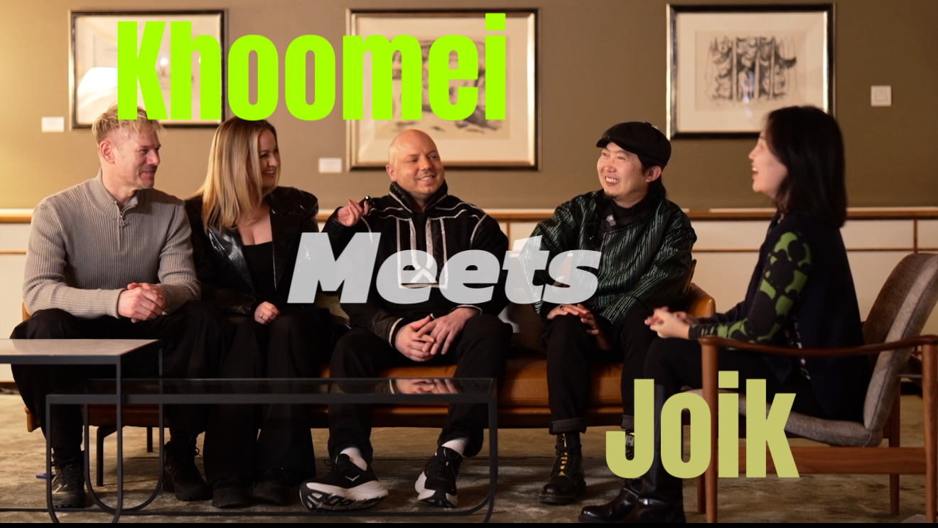 When yoik meets khoomei