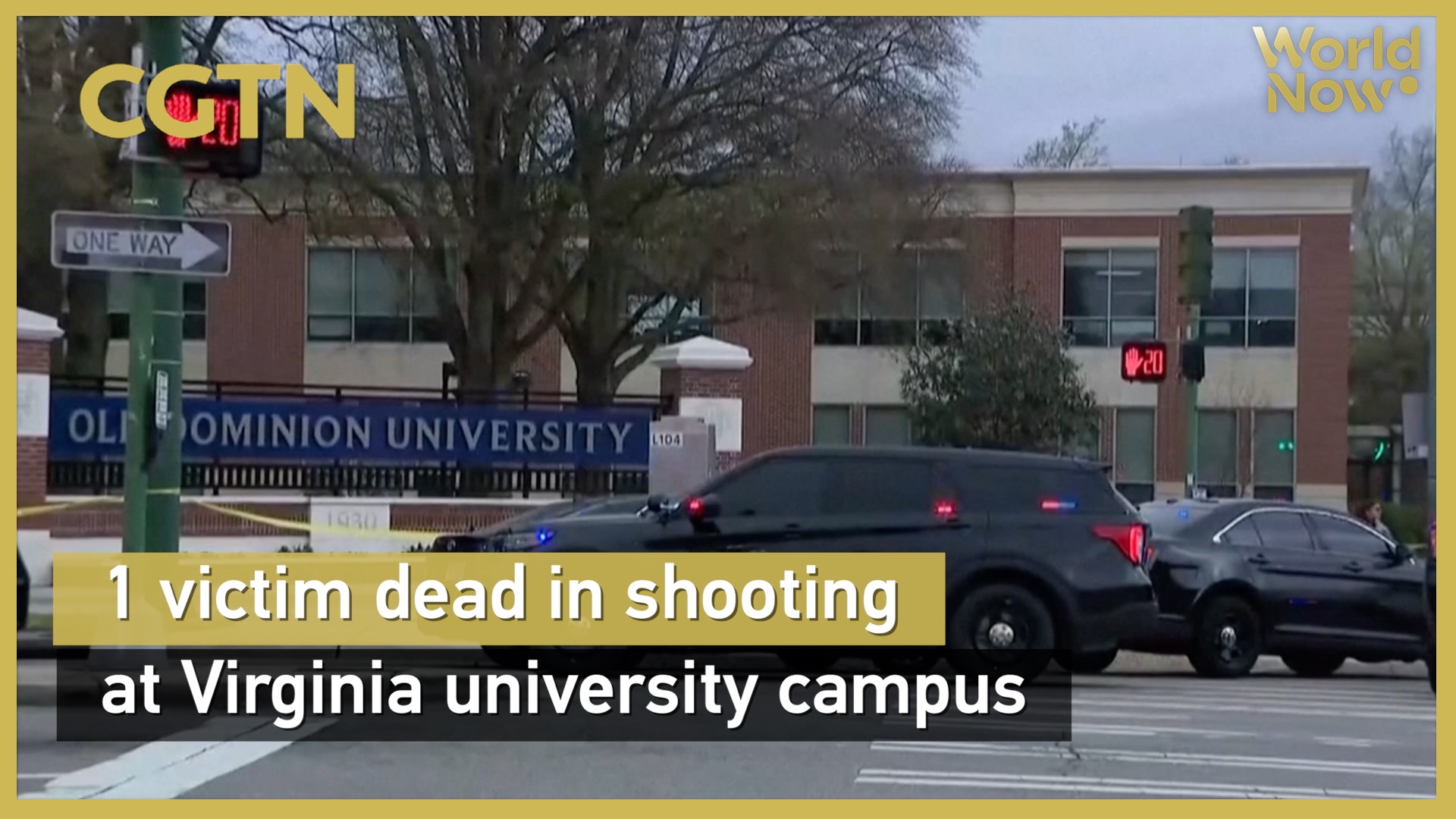 1 victim dead in shooting at Virginia university campus