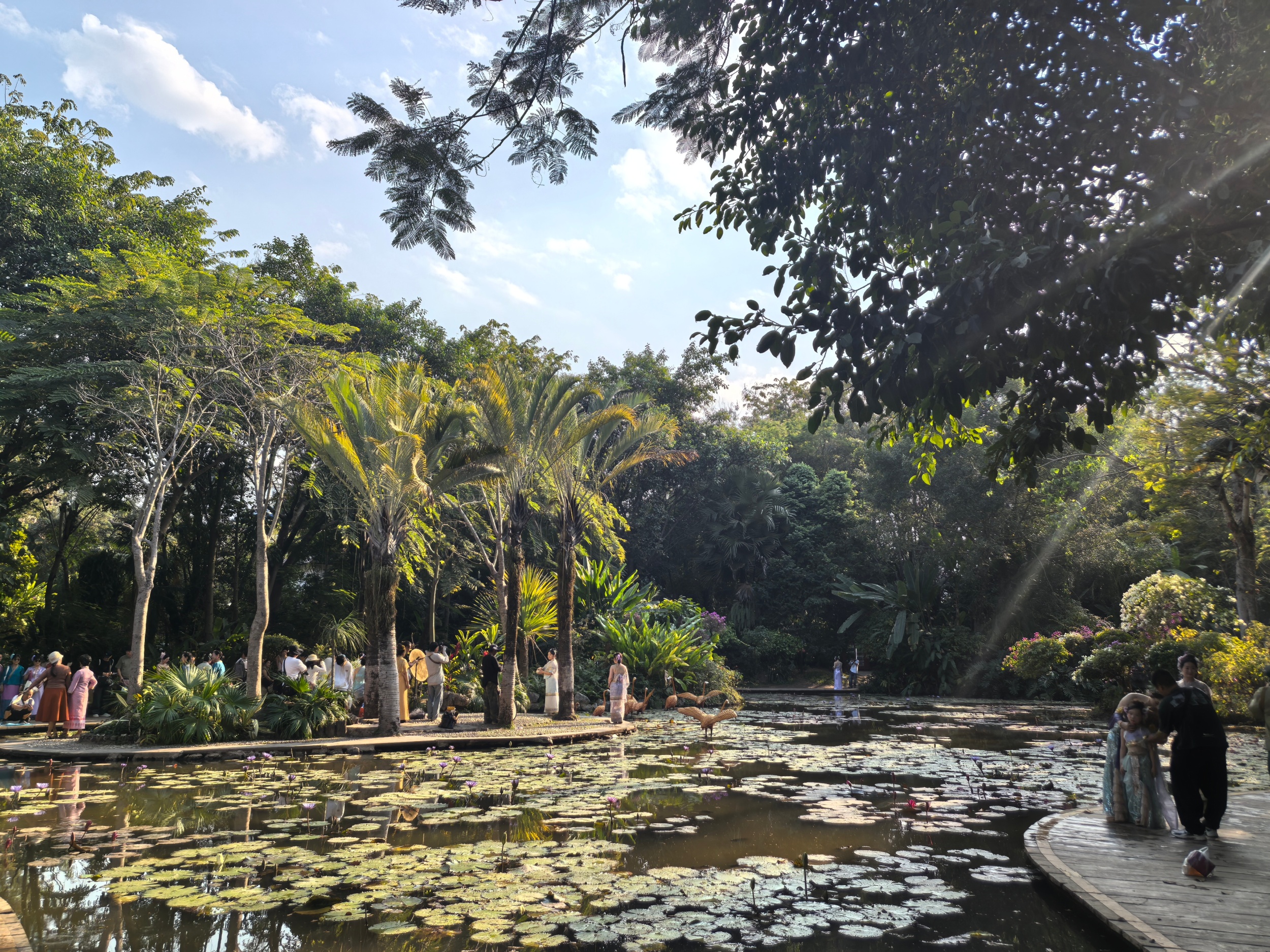 Manting Park is seen in Xishuangbanna, southwest China's Yunnan Province on February 2, 2026. /CGTN