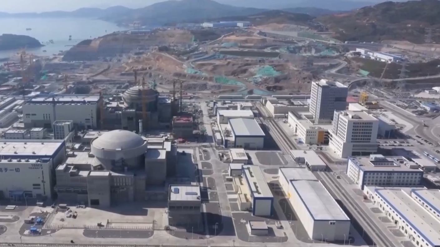 An aerial shot of the Zhejiang San'ao project, east China, March 12, 2026. /CMG