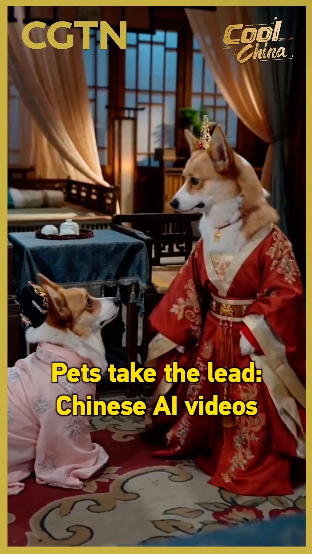 Pets take the lead: Chinese AI videos