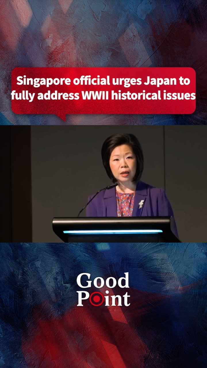 Singapore official urges Japan to fully address WWII historical issues