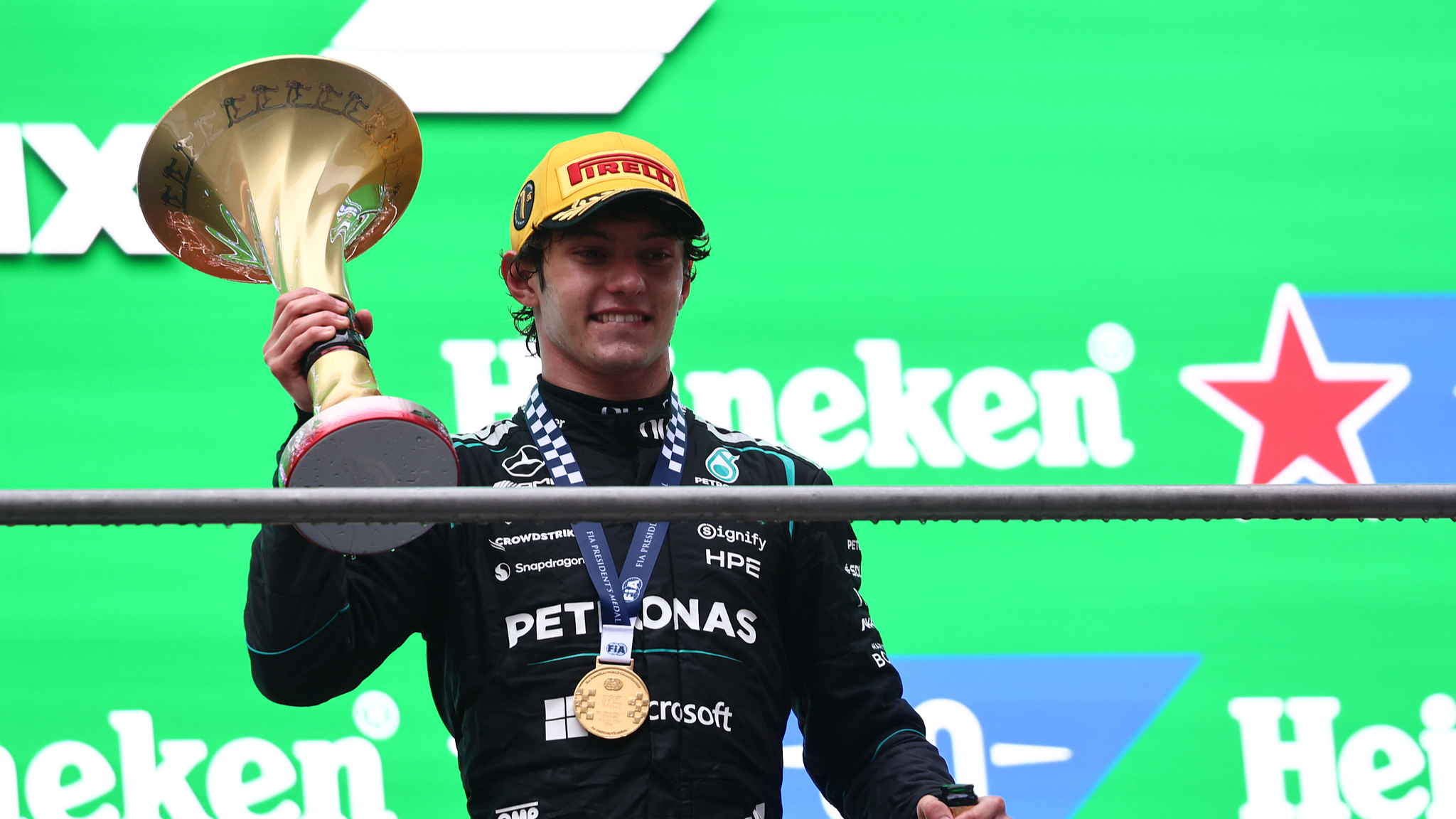 Antonelli claims first win in Shanghai, extends hot start for Mercedes