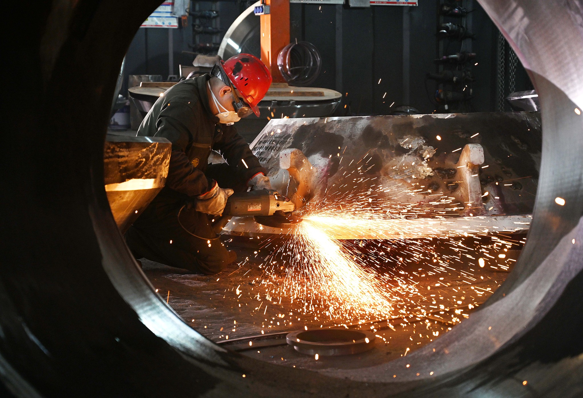 Enterprises seen working to fulfill orders in the first quarter in Wuyi, Zhejiang Province, China, on March 16, 2026. /VCG