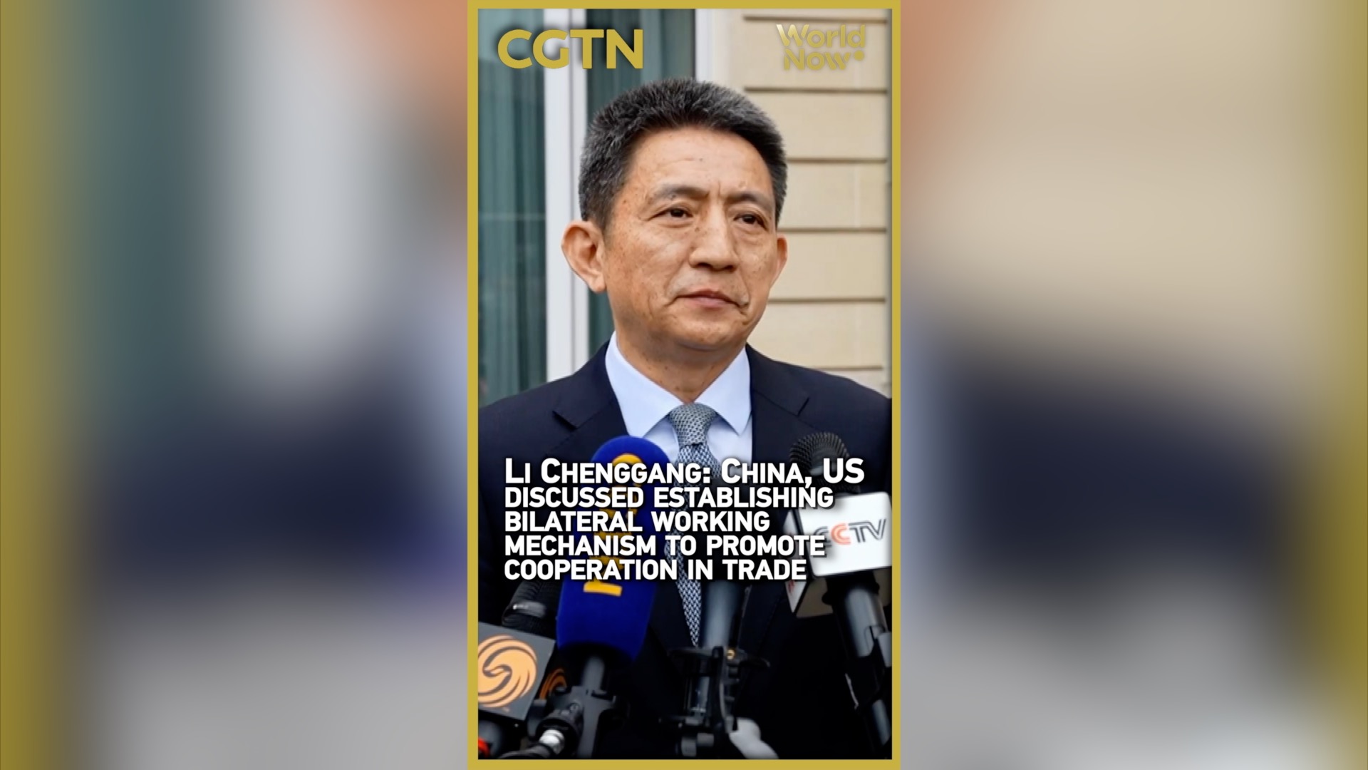 China, US discuss establishing bilateral working mechanism