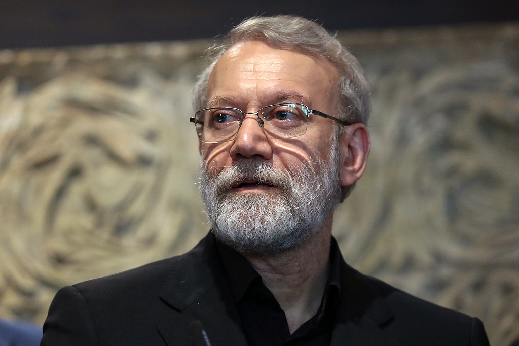 A file photo of Iranian security chief Ali Larijani. /VCG