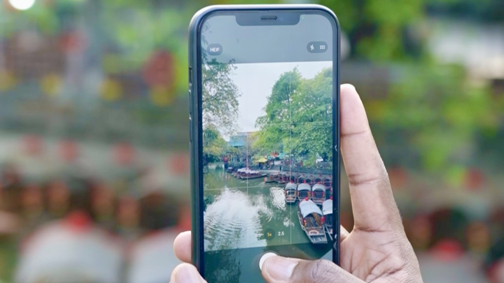 Namibian traveler's first water town experience