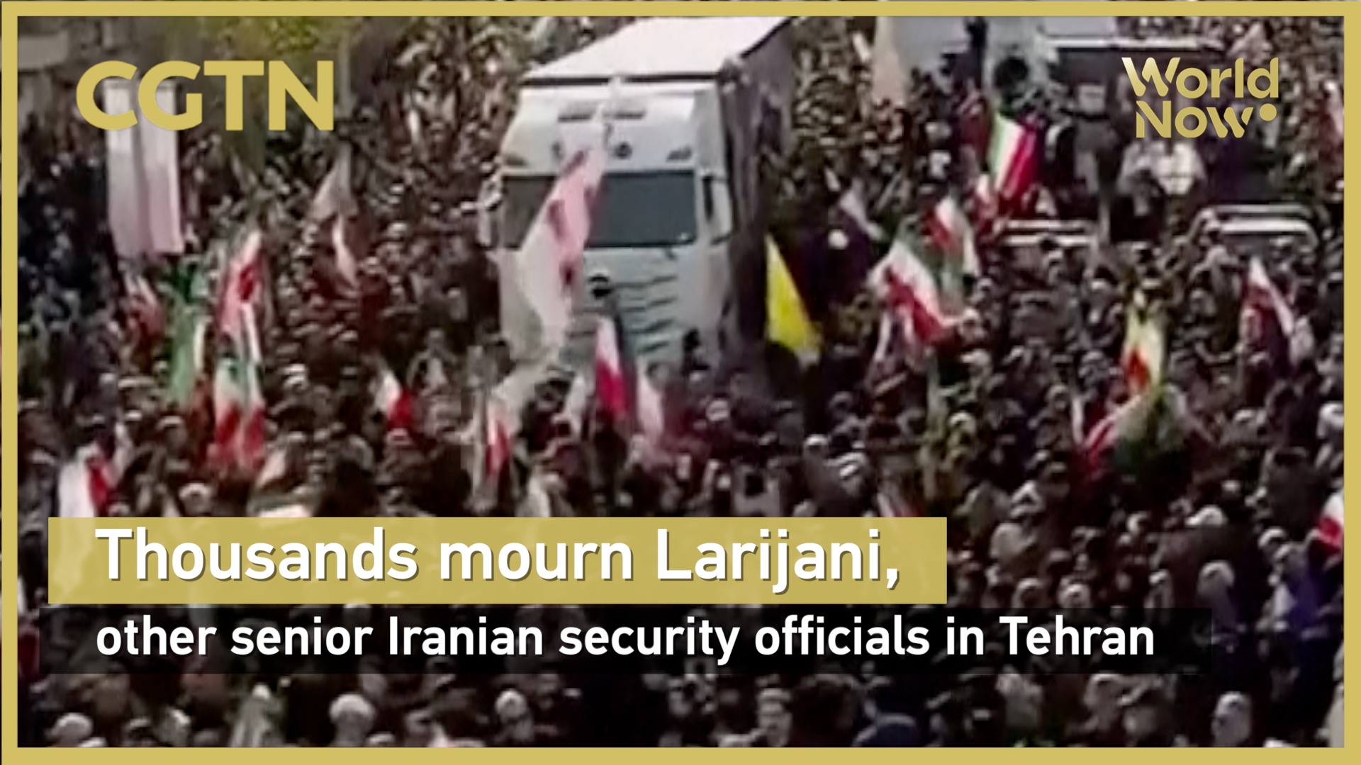 Thousands mourn Larijani, other senior Iranian security officials