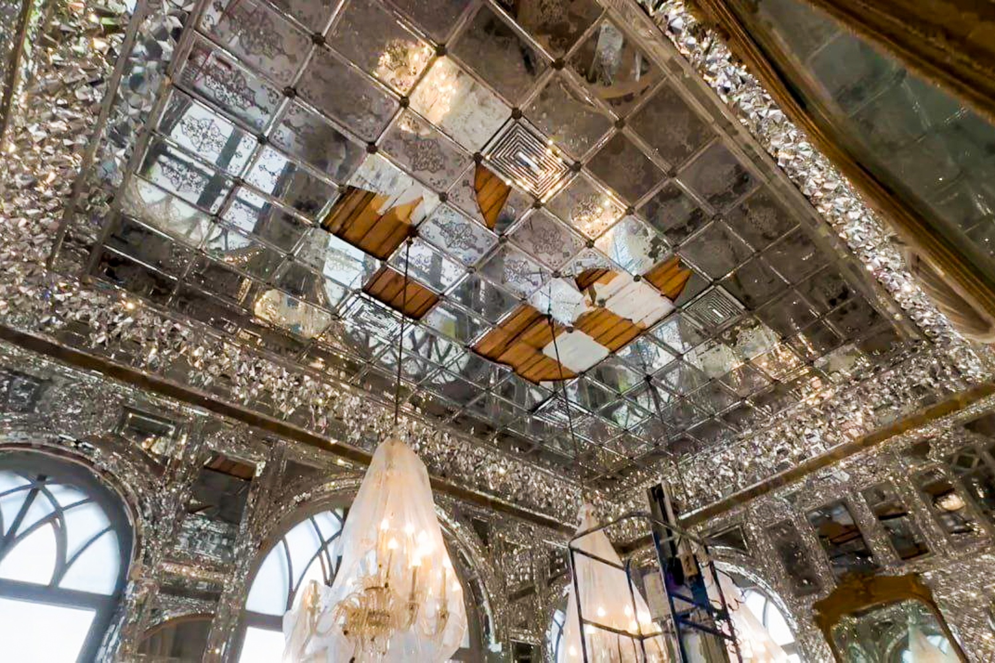 The Golestan Palace, a UNESCO World Heritage Site, suffers damage from US-Israeli strikes, March 3, 2026. /VCG