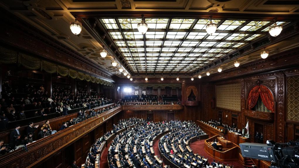 A scene of Japan's prime ministerial designation vote in the House of Representatives in Tokyo, Japan, February 18, 2026. /Xinhua