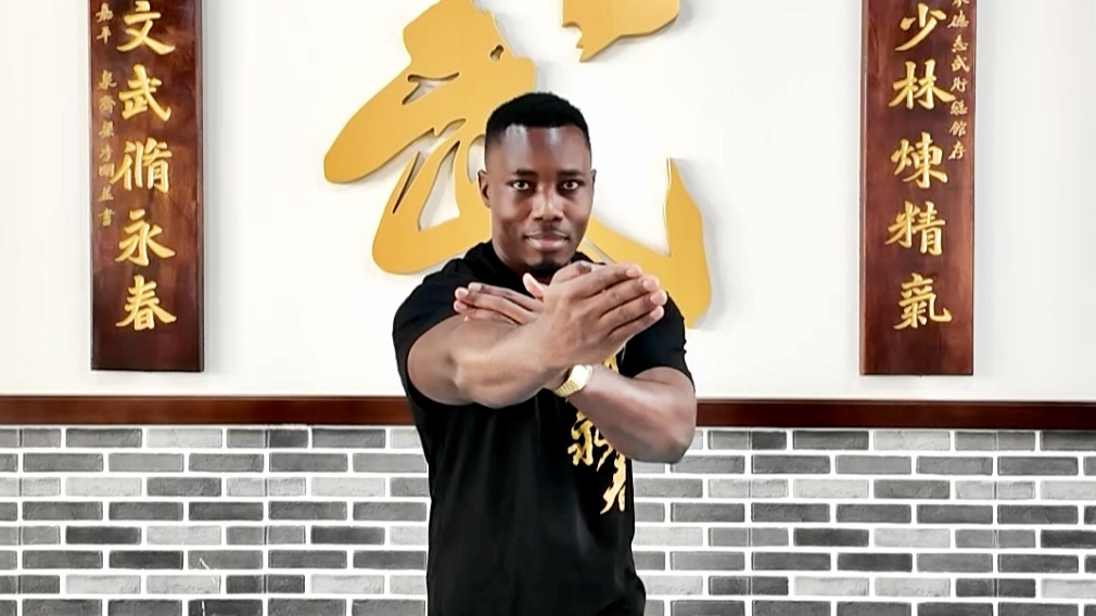 Young disciple from Namibia steps into the world of Wing Chun