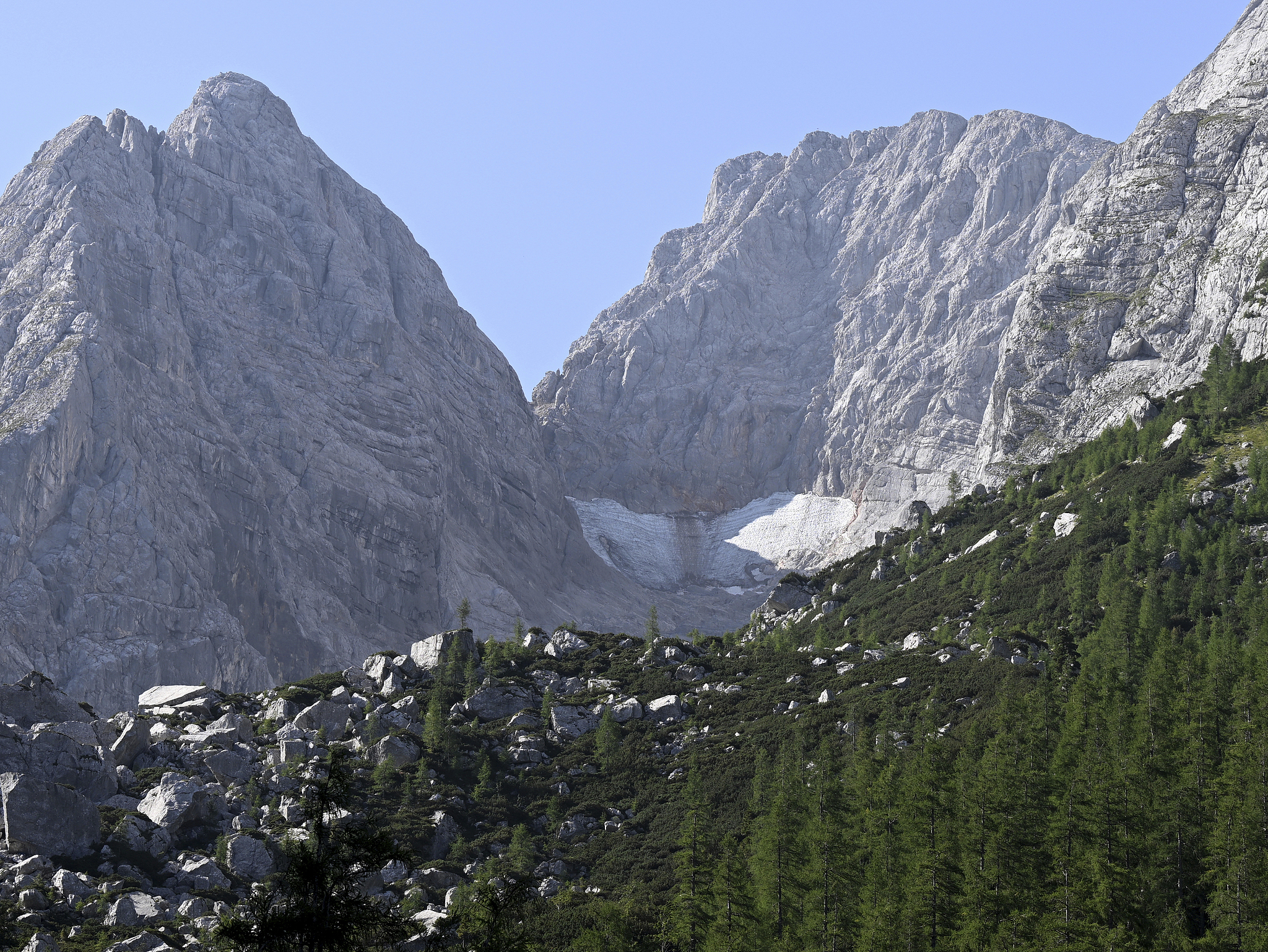 The Blaueis glacier in Berchtesgarden, Germany, August 13, 2025. /VCG