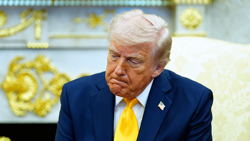 US President Donald Trump in the Oval Office of the White House in Washington, D.C., March 19, 2026. /VCG