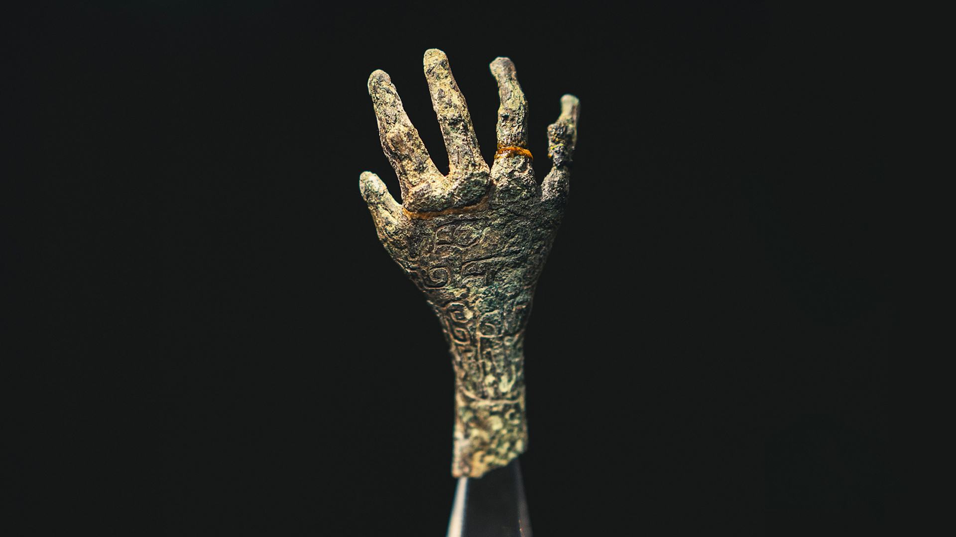 Mystery of the 3,000-year-old bronze hand