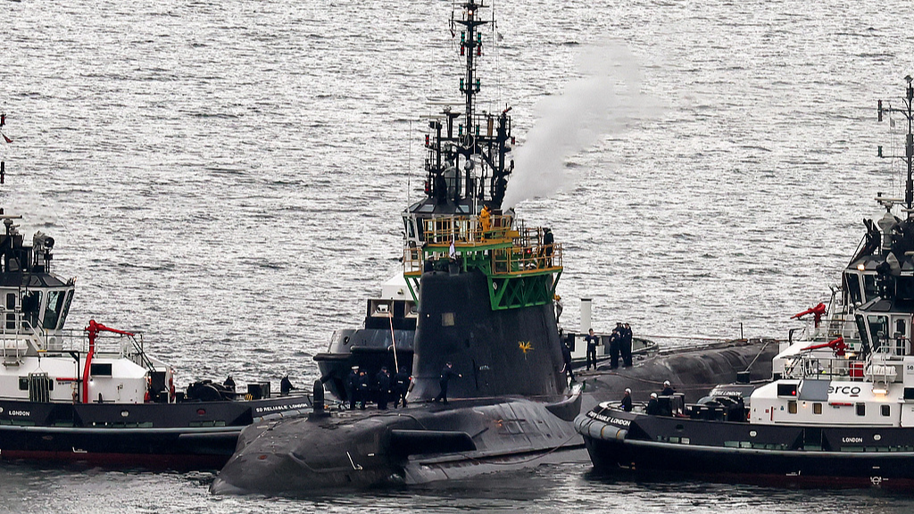 British nuclear-powered sub arrives in Arabian Sea, media reports