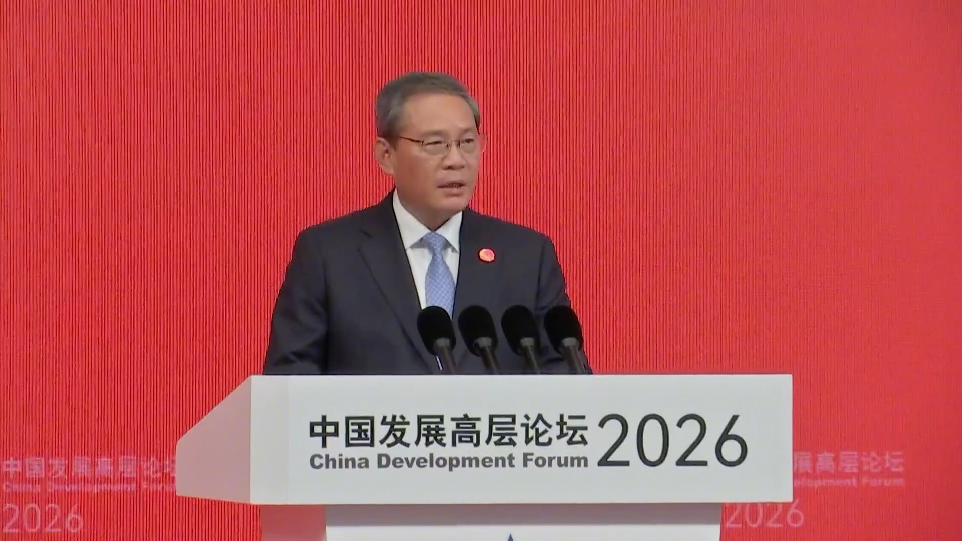 Li highlights China's certainty as source of new global opportunities