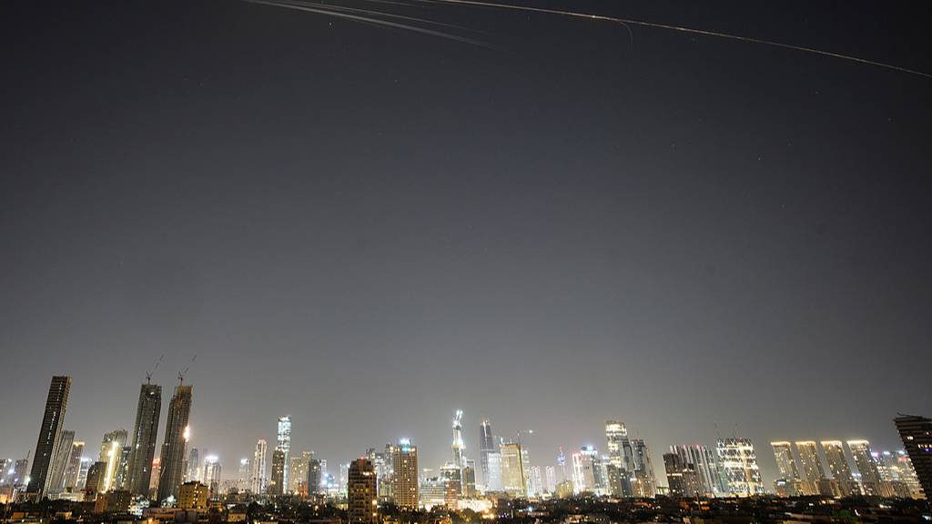 Live view of Tel Aviv skyline