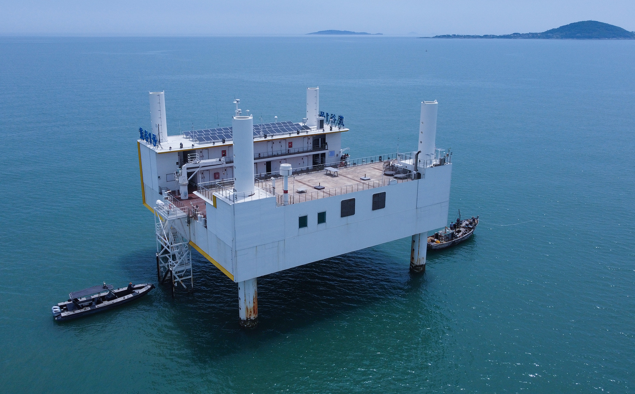 Blue Valley 1 platform in Jimo District, Qingdao, Shandong Province, east China, June 4, 2024. /VCG