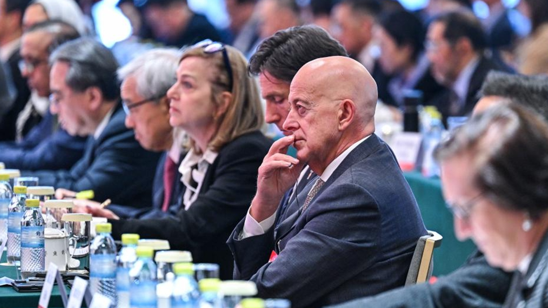 Participants attend the China Development Forum 2026 in Beijing, capital of China, March 22, 2026. /Xinhua