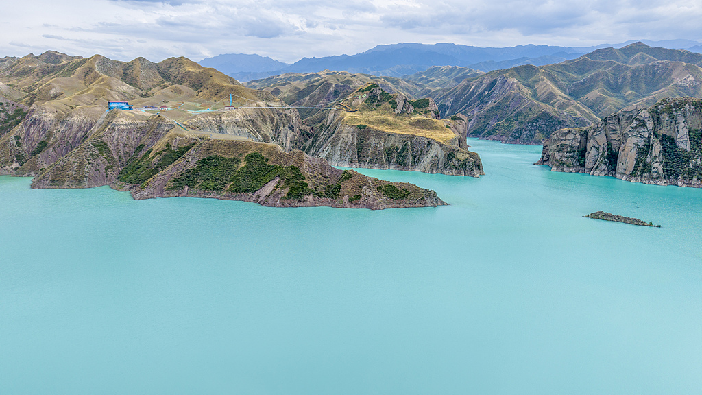 A view of Kensiwate reservoir, Xinjiang Uygur Autonomous Region, August 2, 2025. /VCG