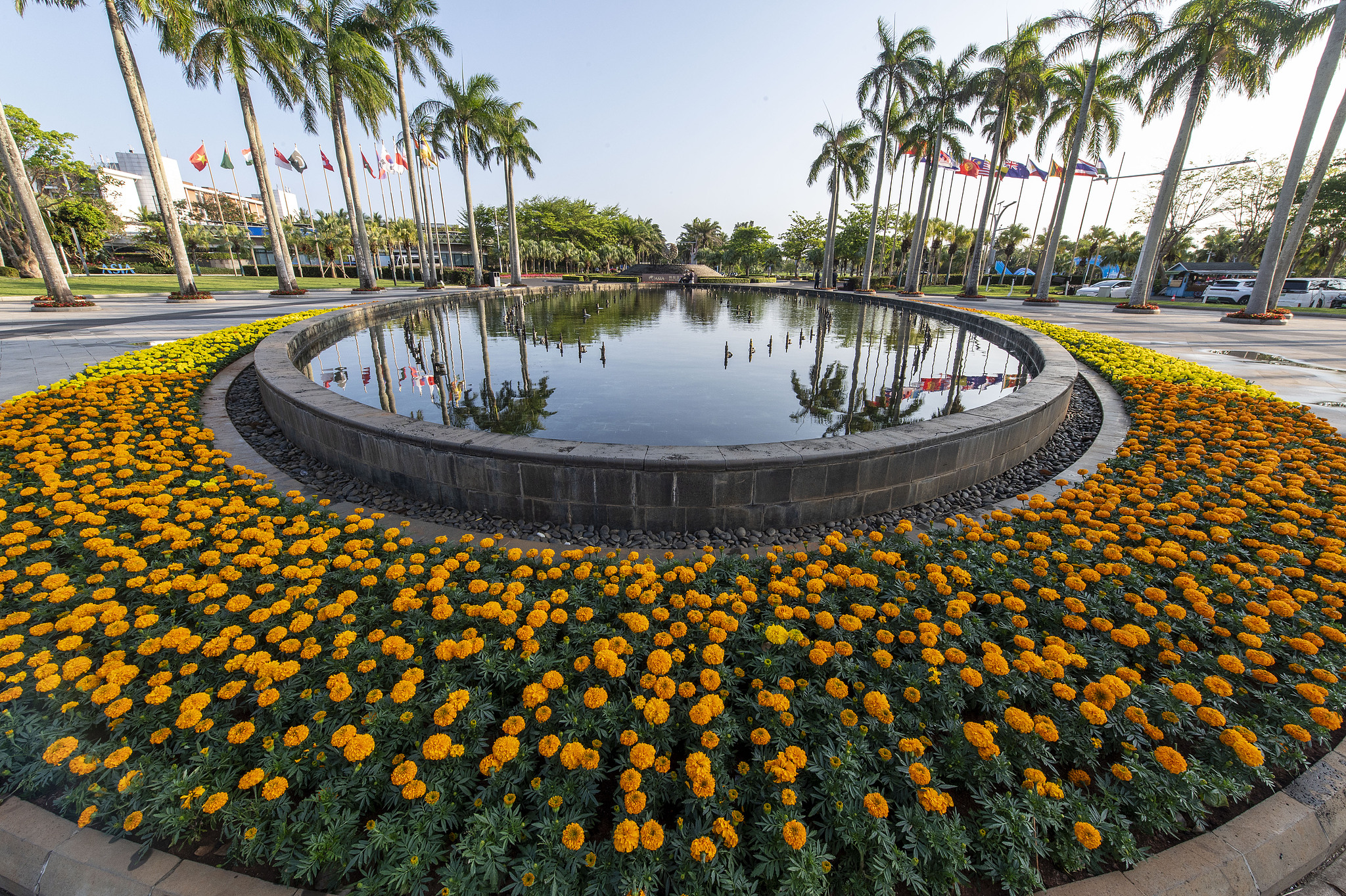 The venue for the Boao Forum for Asia in Qionghai, Hainan Province, south China, March 19, 2026. /VCG