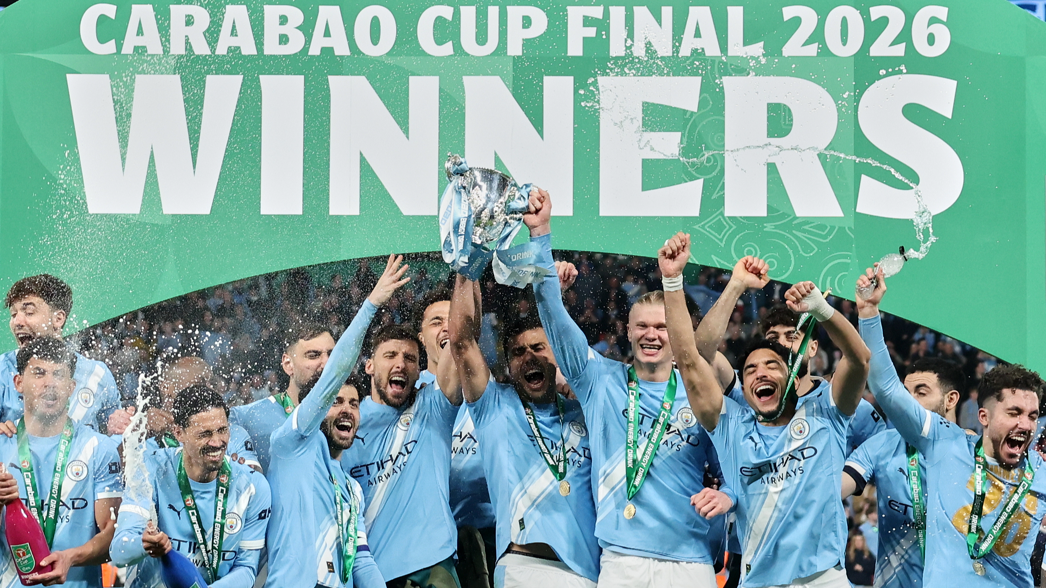 Man City win League Cup as O'Reilly sinks Arsenal after Kepa's blunder