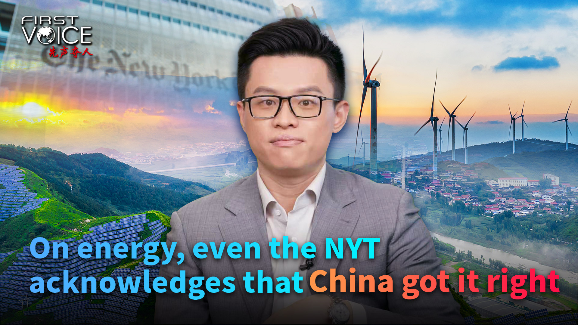 On energy, even the NYT acknowledges that China got it right