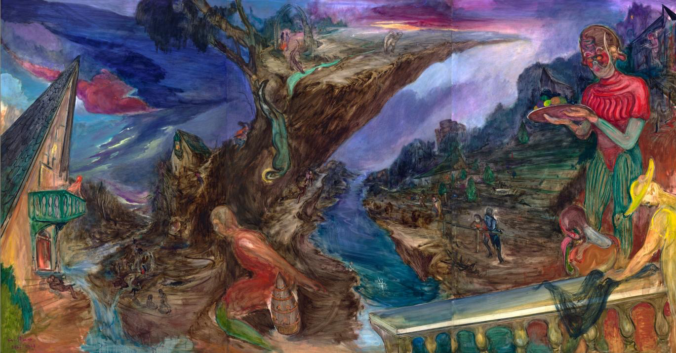 Night Feast by Chinese artist Fu Rao. /The artist and Mind Set Art Center