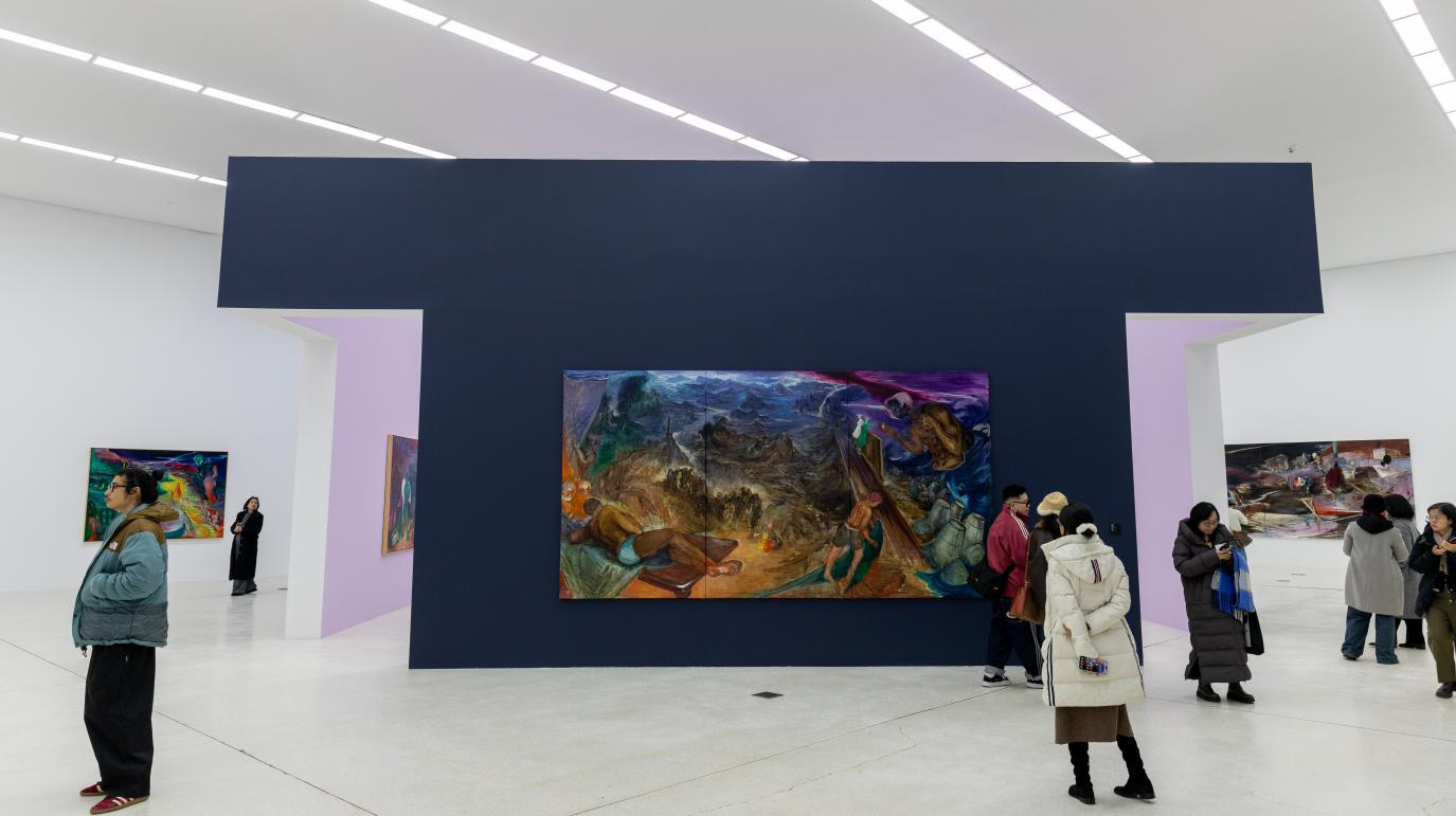 Dual exhibitions featuring Chinese artist Fu Rao and Ethiopian artist Tesfaye Urgessa open at Red Brick Art Museum in Beijing on March 20, 2026. /Red Brick Art Museum