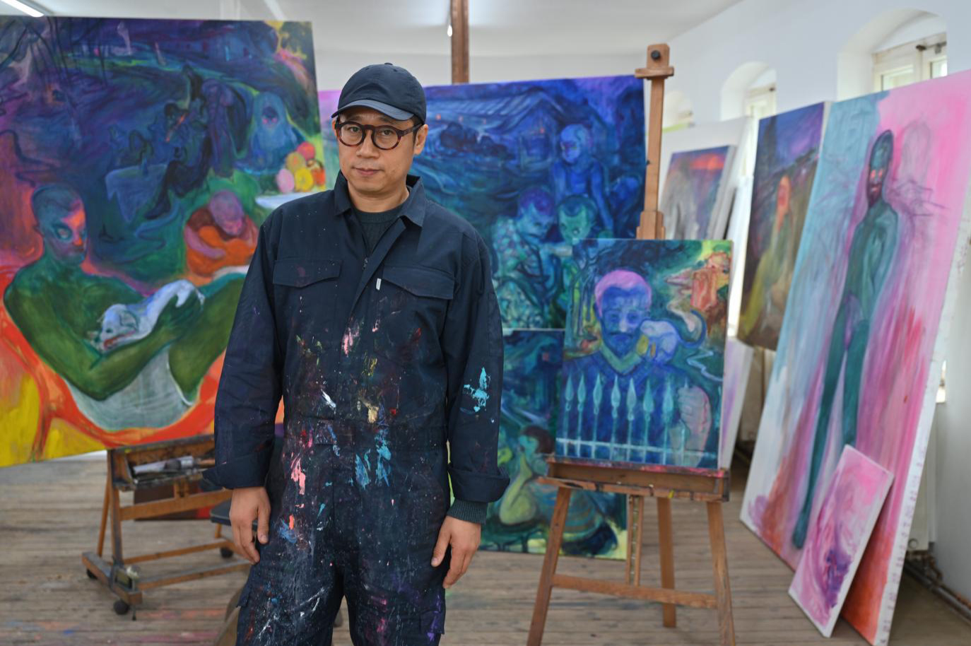 Chinese artist Fu Rao. /Anja Schneider