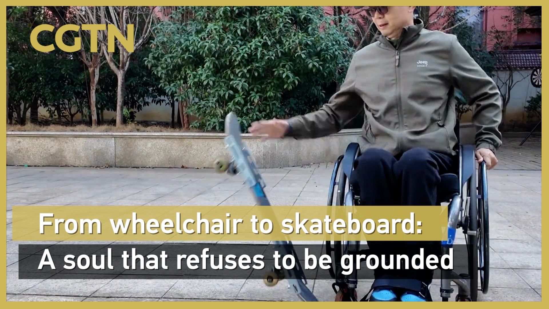 From wheelchair to skateboard: A soul that refuses to be grounded