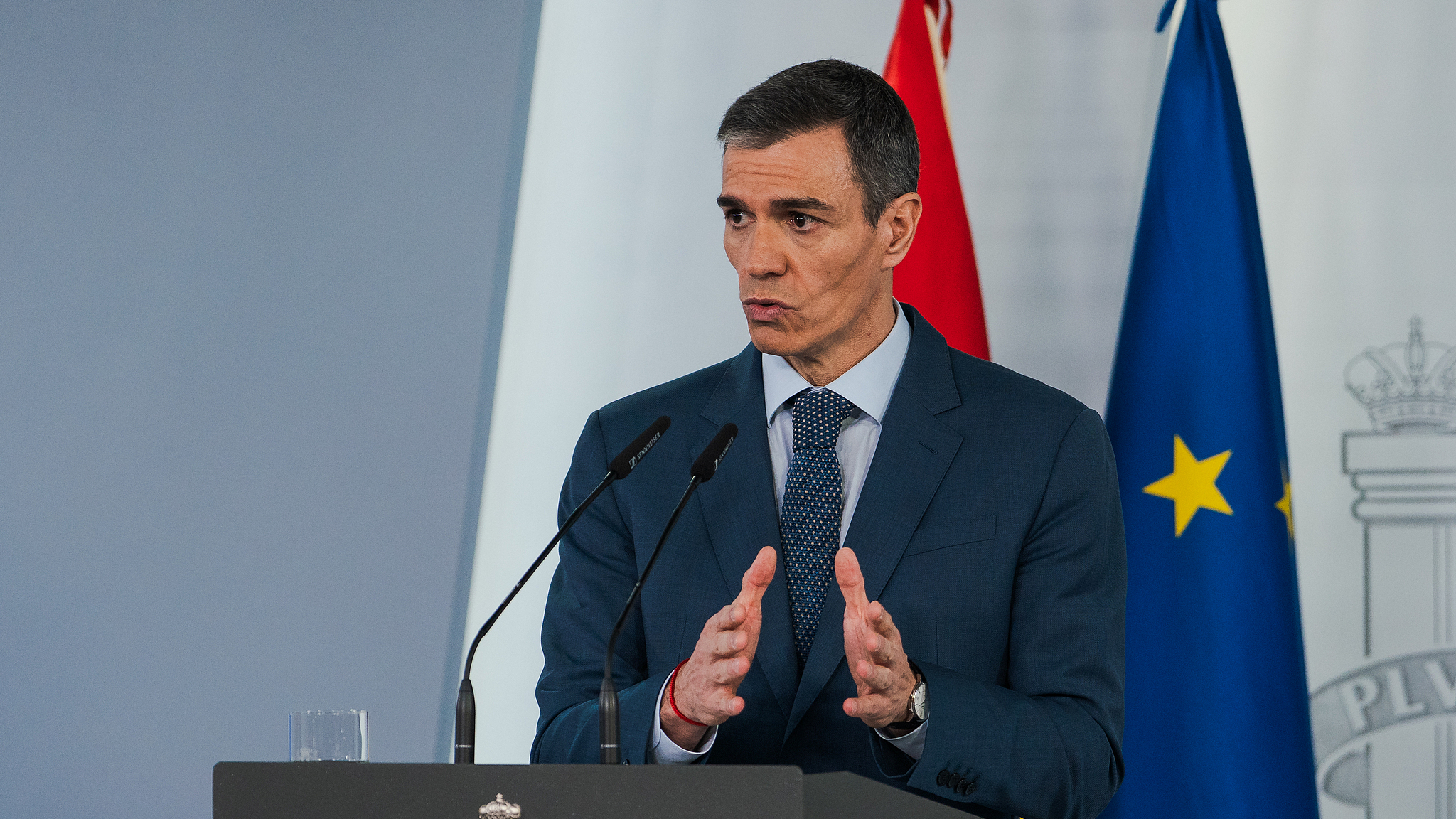 Spanish PM affirms opposition to war in Middle East