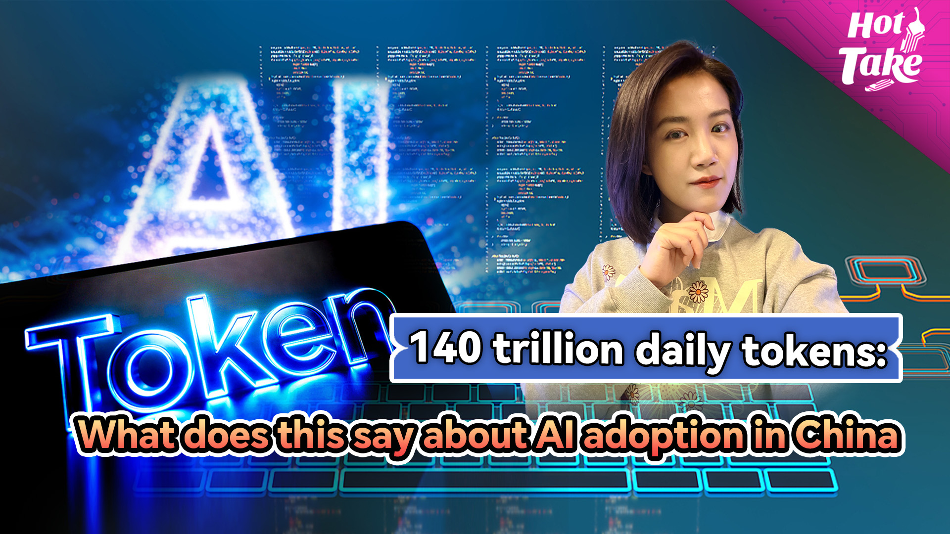 Hot Take: China's AI just ate 140 trillion tokens in one day