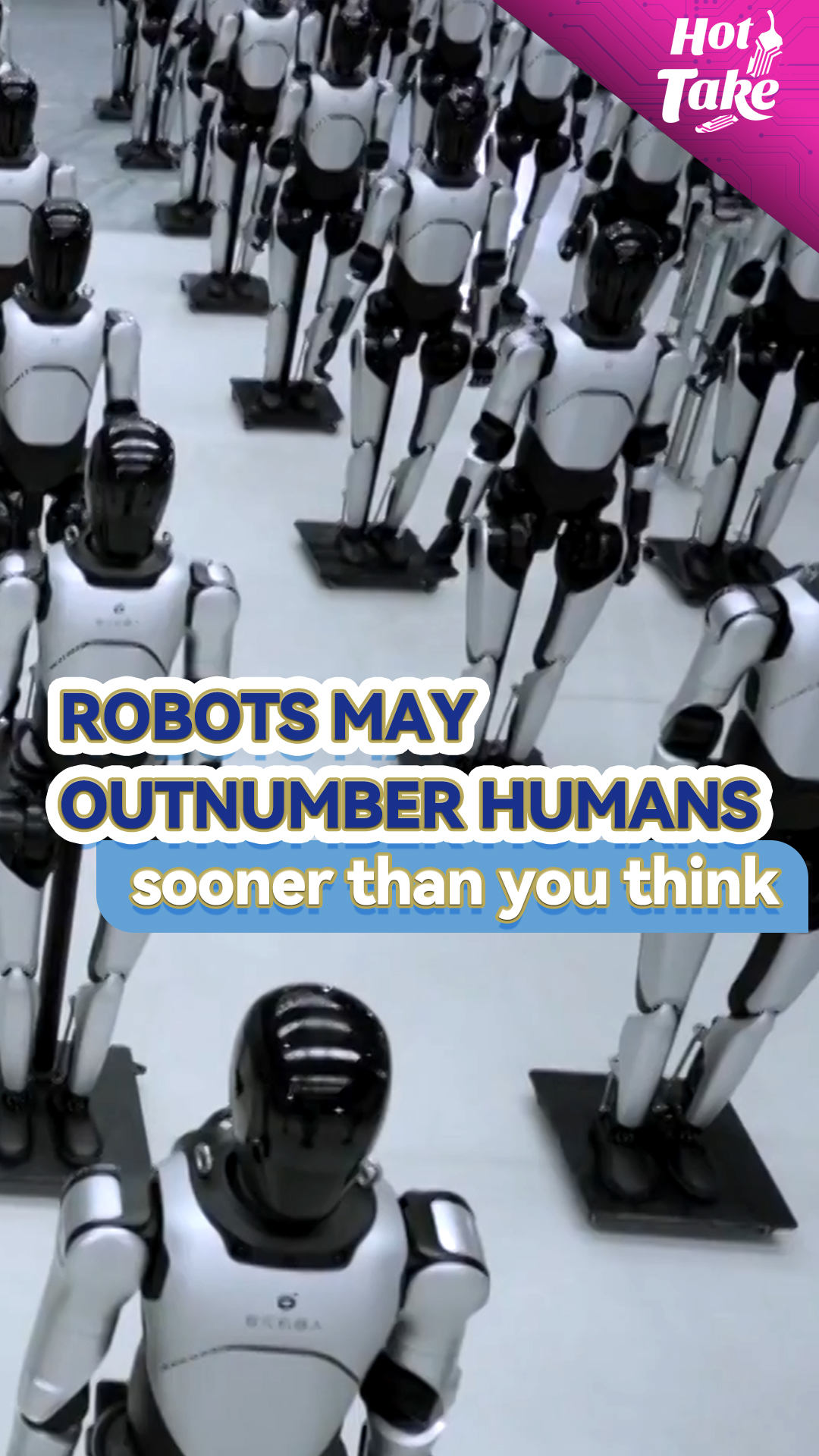 Hot Take: Robots outnumber humans in 10 years?