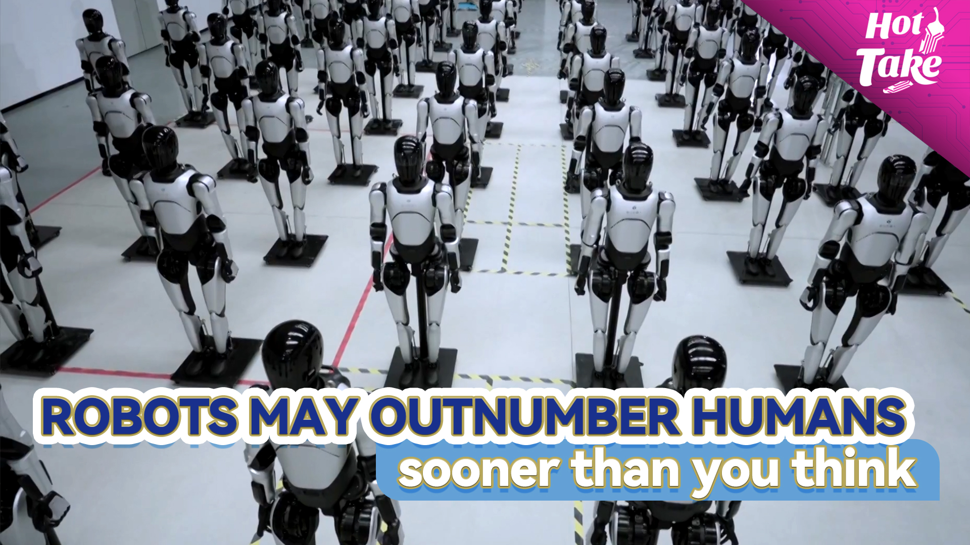 Hot Take: Robots outnumber humans in 10 years?